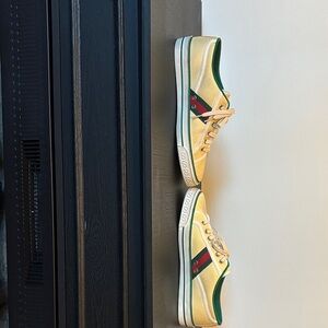 Gucci Yellow and Green Sneakers